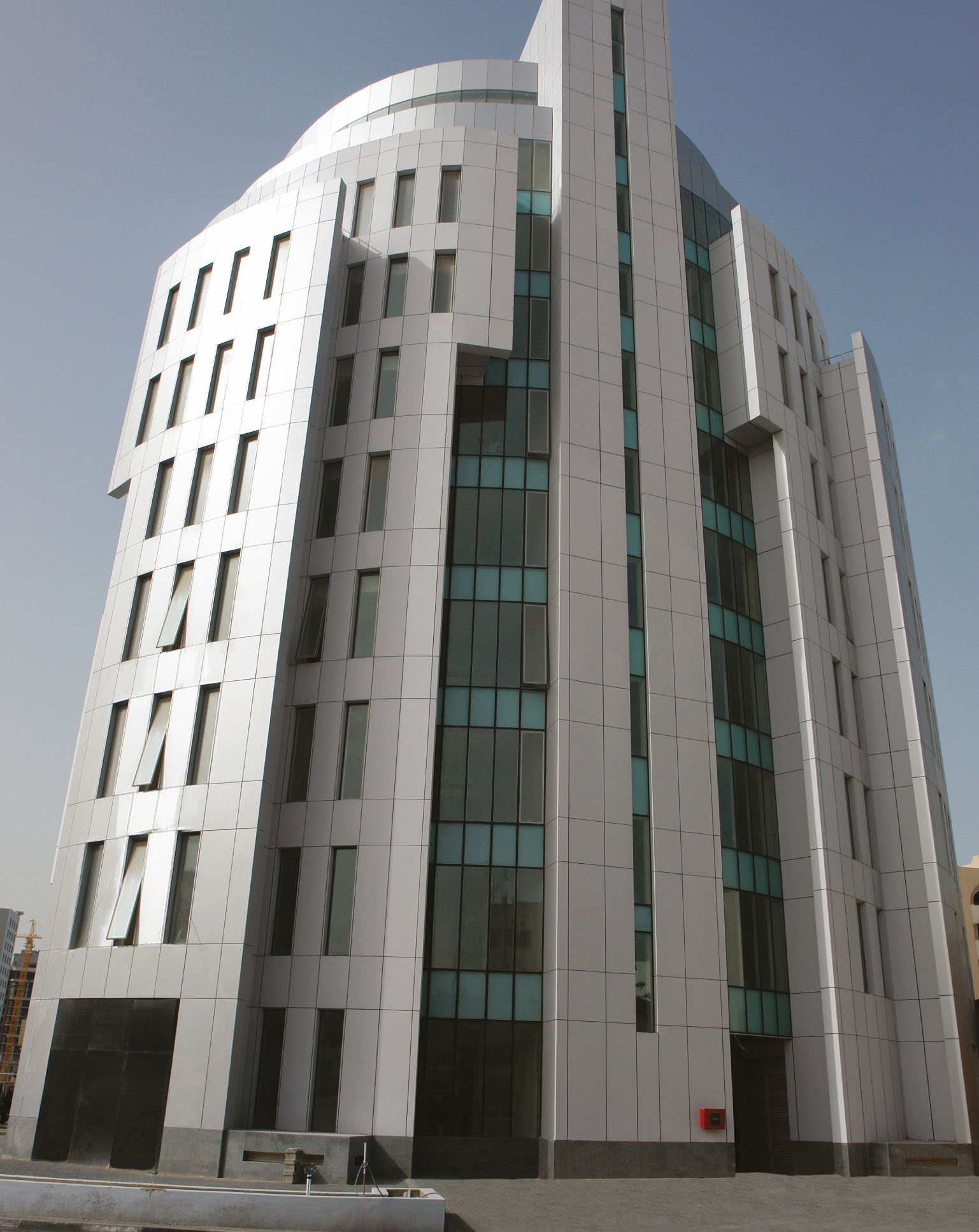 Residential building at new salata